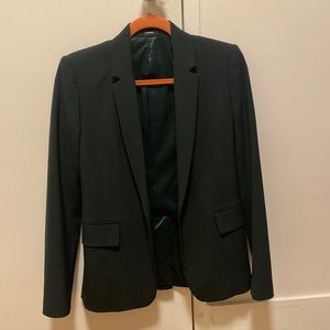 Theory hunter green blazer, new, size 0